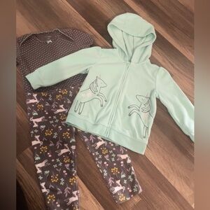 Carters 3 piece outfit